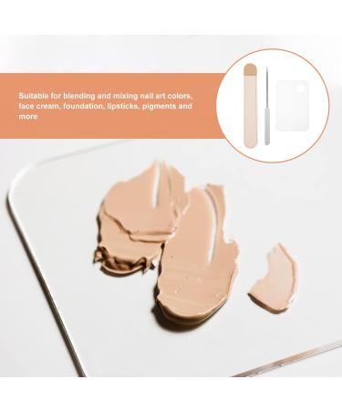 Buy Beaupretty 1 Set Palette Stick Cosmetic Palette with Spatula - Cream Makeup Tool & Skin Care Mixing Palette (17.5x15CM) - International Shipping Available - Buy Online on GoSupps.com