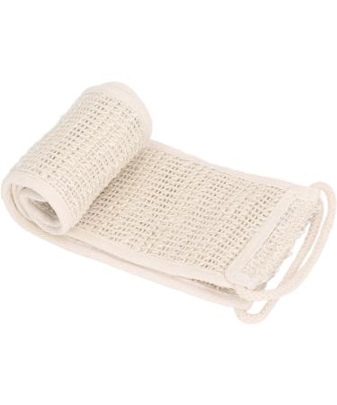 Exfoliating Back Scrubber Dead Skin Removal Towel Deep Cleansing with Soft Texture Suitable for Daily Cleaning Needs Cotton Linen - Buy Online on GoSupps.com