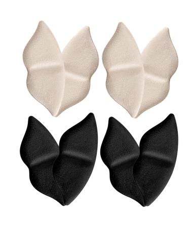 Beaupretty 4 Pairs Heel Pads Women Heel Grips Water Protector for Shoes Shoe Insert Heel Protectors for High Heel Shoes Sneaker Protector Back High Heel Comfortable Anti-wear Stickers Women's