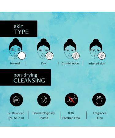 De-construct Hyaluronic Acid Hydrating Facewash 100ml | Gentle Cleanser with 0.5% Amino Acids & 0.1% Hyaluronic Acid for Dry Skin - International Shipping Available - Buy Online on GoSupps.com