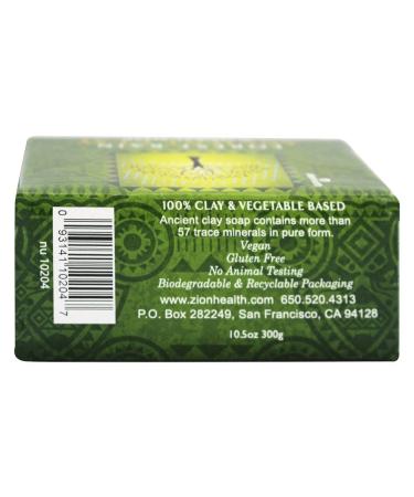 Buy Clay Soap Forest Rain - 10.5 oz Bar Zion Health | Natural Skin Care International Shipping Available - Buy Online on GoSupps.com