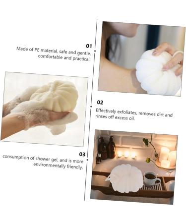 Beavorty 6 Pcs Large Bath Balls - Premium Mesh Shower Scrubbers & Loofahs for Ultimate Body Cleansing - Buy Online on GoSupps.com