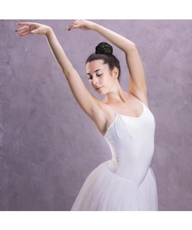 8 Pcs Dance Hair Bun Nets Ballet Hair Nets Cover Ballet Hair Bun Cover Elastic Bun Nets Stretchy for Hair Styling Food Service Ballet Bun Skating Snoods Hair Bun(3 Colors) - Buy Online on GoSupps.com