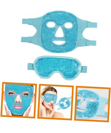 POPETPOP 1 Set Gel Skin Care Facial Puffy Eyes Cold Compress Women Facial Compress Ice Eye Cooling Ice Bead Travel Cosmetic Elastic Rope Goggles - Buy Online on GoSupps.com