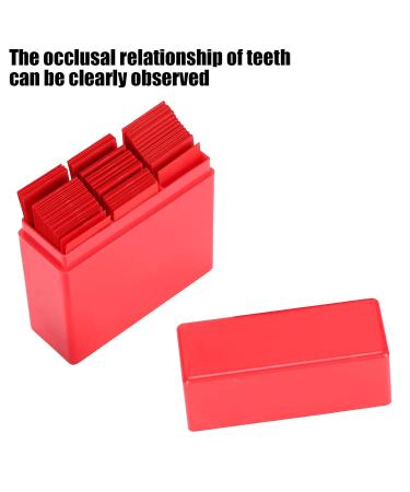 300 Pieces Dental Articulation Paper Strips - Safe & Practical for Dentists | High-Quality Red Articulation Papers for Accurate Diagnosis - Buy Online on GoSupps.com