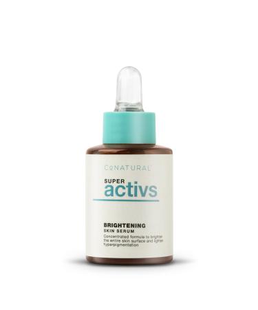 Conatural Brightening Serum 30ml - Radiant Face Serum for Even Skin Tone Daily Brightening & Hydration Antioxidant-Infused for Luminous Complexion Water-Based Facial Serum for Radiance
