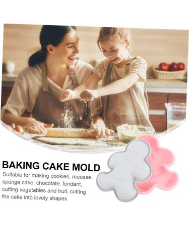 PLAFOPE 2pcs Silicone Mold Candle Molds Roasting Pan Chocolate Molds DIY Mold Cake Mold Soap Baking Supplies - Buy Online on GoSupps.com