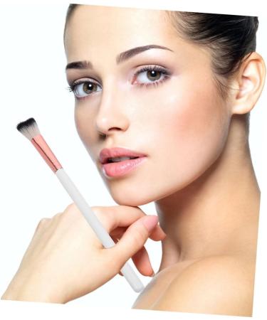 Beavorty highlighter Powder Makeup Brush white women makeup brush makeup brushes for nose 18.50X1.00X1.00CM White - Buy Online on GoSupps.com