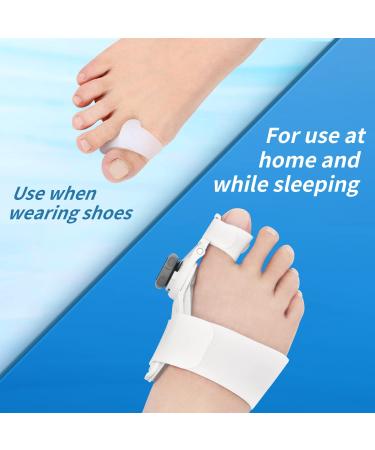 LOEFLIVG Adjustable Bunion Splint Toe Straightener - Pain Relief Corrector for Women & Men - Buy Online on GoSupps.com