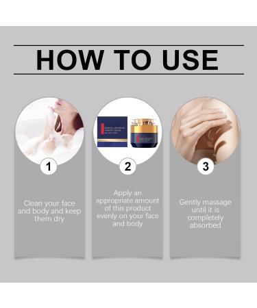 YUNFAX Polyic Antiwrinkle face cream moisturizing firming cream for men and women reduced fineness increased skin elasticity facial care neck eyes all skin types 1 piece - Buy Online on GoSupps.com