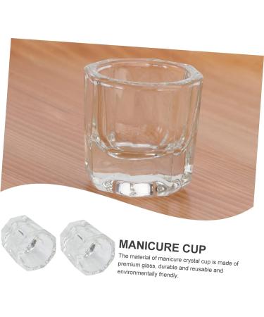 Beaupretty 8 Pcs Manicure Tools Dappen Dish for Acrylic Nails Acrylic Dappen Nail Acrylic Container Mixing Manicure- Glass Cups Bowls Jewelry Kit Nail Tools Manicure Glass Dishes Bracket Mini - Buy Online on GoSupps.com