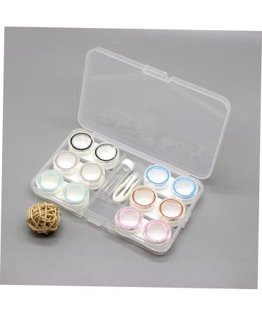 Partykindom 6-Pack Contact Lens Containers | Durable & Compact Lens Holders for Safe Storage - Buy Online on GoSupps.com