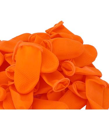 Non-Static Latex Finger Cots - 100 Pcs Waterproof Ultra Thin for Cleaning | International Shipping Available - Buy Online on GoSupps.com