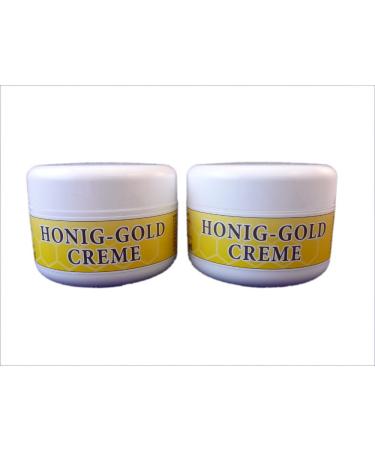 Honey Gold Cream 100 ml - For face hands and body 2 pieces - Buy Online on GoSupps.com