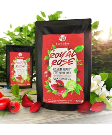 YERBADOR | YERBA MATE | ROYAL ROSE | 300g - Buy Online on GoSupps.com