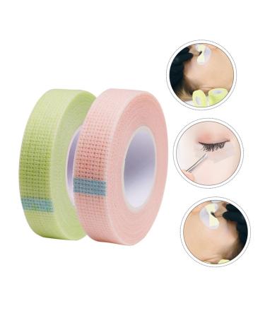 Housoutil 6 Rolls Lash Tape Eyelash Patches Adhesive Fabric Tape Lash Extensions Pads Eyelash Patches Medical Adhesive Tape Strip With Holes Extension Belt Non-woven Tape - Buy Online on GoSupps.com
