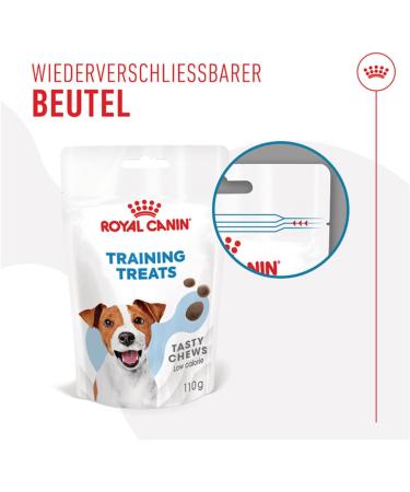 Royal Canin Training Treats | Double Pack | 2 x 110 g | Snacks for Dogs of All Sizes & Breeds | In Practical Resealable Bag | From 6 Months of Life | With Poultry - Buy Online on GoSupps.com