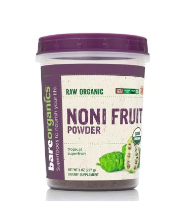 BAREORGANICS Noni Fruit Powder, 8 Ounce