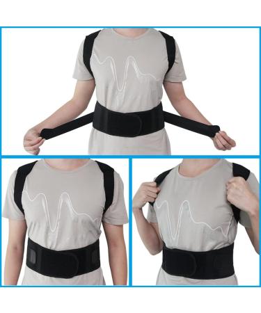 Posture Corrector Brace - Shoulder & Back Support Belt for Improved Posture | International Shipping Available - Buy Online on GoSupps.com