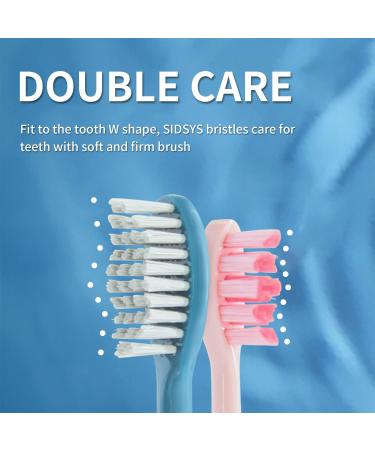 SIDSYS Electric Toothbrush | Ultrasonic Whitening Toothbrush with 15 Modes & Timer | Wireless Charging | IPX7 Waterproof | Blue - Buy Online on GoSupps.com