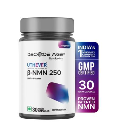 YANG NMN Supplement | 99.9% Pure Beta NMN | NAD+ Booster for Energy Metabolism Cellular Repair & Skin Health | 250mg 30 Vegan Capsules