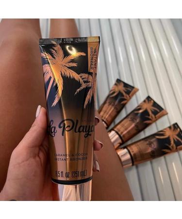 Onyx La Playa Instant Browning Lotion - Sunless Tanner for Glowing Skin - Natural Caramel & Cocoa Based Moisturizer - Buy Online on GoSupps.com