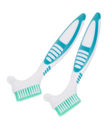 Ukcococo 2st turtle cleaning brush turtle washer turtle cleaning brush bristle brush for turtle turtle brush delivers toothbrush plastic green