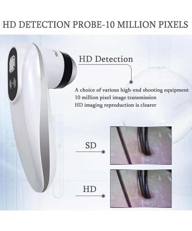 Skin Diagnosis Hair Analyzer - 5 in 1 WiFi 5G 50x/200x Lens 1000w Pixels Perfect for Home Beauty and Hair Care - Buy Online on GoSupps.com