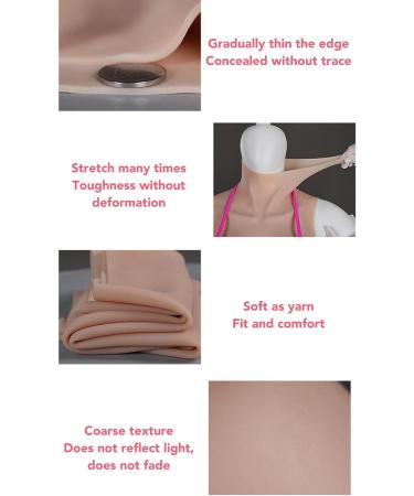 Cross-Dressing Prosthetic Chest High-Elastic AmazonColor Breast Enhancers Enhance Your Curve Naturally Bench Body Compatible - Buy Online on GoSupps.com