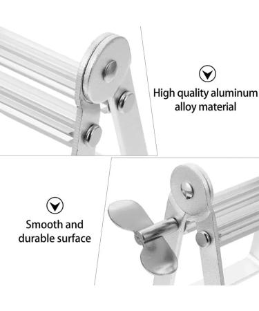 Universal Tube Squeezer - Metal Tool for Toothpaste Hair Color & Cosmetic Tubes - Lazy Dispenser for Effortless Use - Buy Online on GoSupps.com