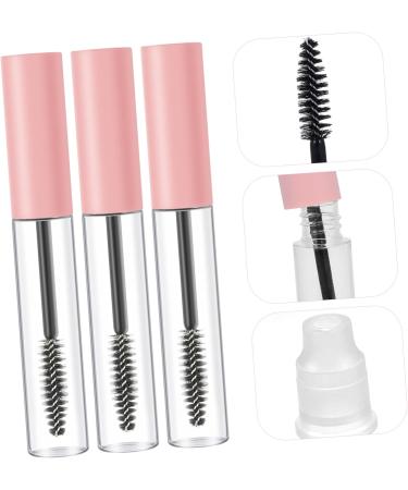 WOONEKY 10pcs Mascara Empty Tube Mascara Wand Clear Lash Mascara Lip Gloss Tubes Eyelash Tubes Plastic Pink - Buy Online on GoSupps.com