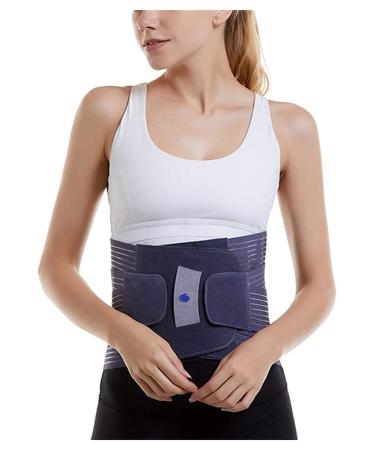 Samnuerly lumbar support belts back support adjustable support belts protection heating belts relief for back pain herniated disc sciatica scoliosis and more (size: X-Large) (x)