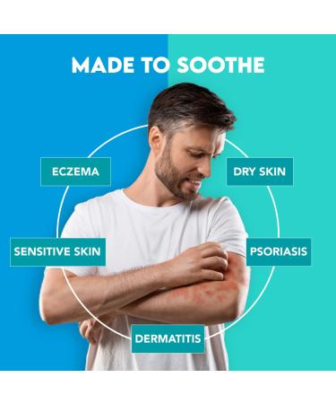 Dual Rapid Itch Relieving Body Moisturiser | Restore Skin Hydration - 11.83 fl oz - International Shipping Available - Buy Online on GoSupps.com