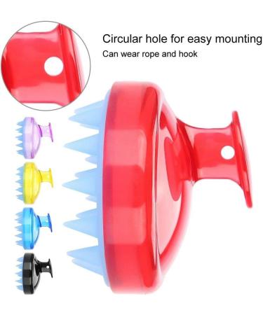 Boolavard Hair brush shampoo brush for scalp care red - Buy Online on GoSupps.com