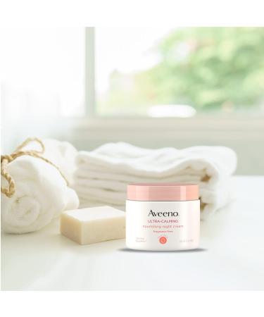 Aveeno Ultra-Calming Night Cream for Dry Sensitive Skin - 1.7 oz (Pack of 3) - Buy Online on GoSupps.com