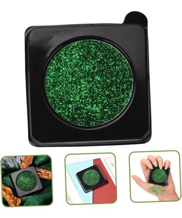FOMIYES 2pcs Glitter Eyeshadow Palette Glitter Eye Shadow Green Glitter Green Face Glitter Miss Set Girl - Buy Online on GoSupps.com