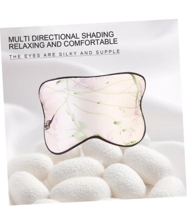 Buy Minkissy Silk Eye Mask - Luxurious Sleep Mask for Puffy Eyes Travel Blindfold & Floral Design | Perfect for Relaxation & Sleeping - Buy Online on GoSupps.com