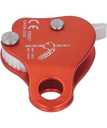 Alomejor Aluminum Alloy Climbing Rope Gripper - Self-Protecting Via Ferrata Clamp for 8-13mm Ropes - Outdoor Climbing Gear - Orange - Buy Online on GoSupps.com