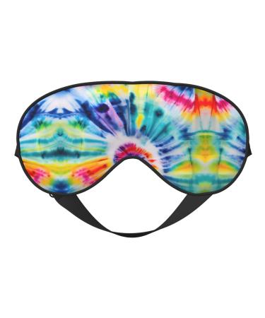 Beautiful World Rainbow Tribe Print Unisex Sleep Mask Double-Sided Eye Mask Ideal for Sound Sleep and Skin Care