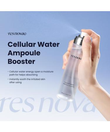 Cellular Water Ampoule Booster 120ml - Hydrating Moisture Serum Mist with Glyceryl Glucoside & Hyaluronic Acid for Soothing Irritated Skin - International Shipping Available - Buy Online on GoSupps.com