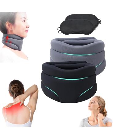 Cervicorrect collar neck support for neck pain and support collar for sleeping soft foam fuel neck support bandage for pressure relief for women and men A+B