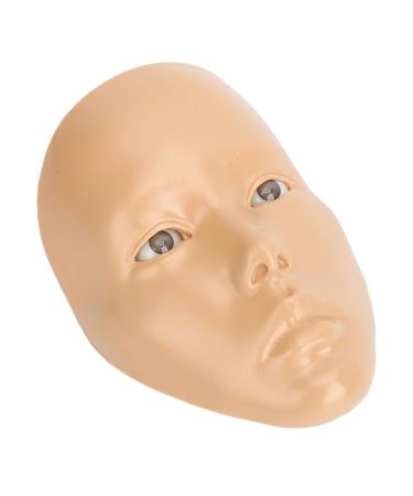 Full Face Makeup Practice Tool | Reusable Silicone Practice Board for Cosmetics (Wheat Skin) - Perfect for Artists & Beginners - Buy Online on GoSupps.com