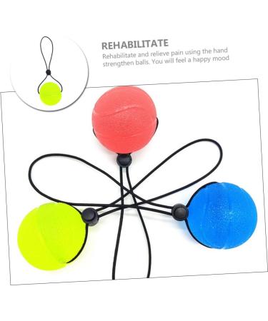 Magiclulu Handle Ball Training Device - Gymnastics Hand Trainer for Strength & Coordination | Power Balls for Adults - 20x5cm Yellow - Buy Online on GoSupps.com