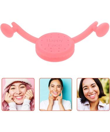Ipetboom Lot de 2 Appareils d'Entra nement au Sourire en Silicone Rose Correcteurs Ajustables des Muscles du Visage L vres Outils d'Exercice pour Fossettes et Soin Domicile - Buy Online on GoSupps.com