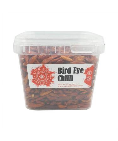 Nature Kitchen Chilli Bird Eye 250G Large Bag Of Seasoning Spices And Herbs. Gluten-Free and Vegan Everyday Cooking Blends For Marinades Sauces Frying Baking Or Grilling