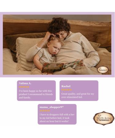 Birth Song Botanicals Children's Tranquility Tincture, Herbal Supplement with Valerian Root and Chamomile, 1oz Bottle Children's Herbal Immune Support, 1oz - Buy Online on GoSupps.com