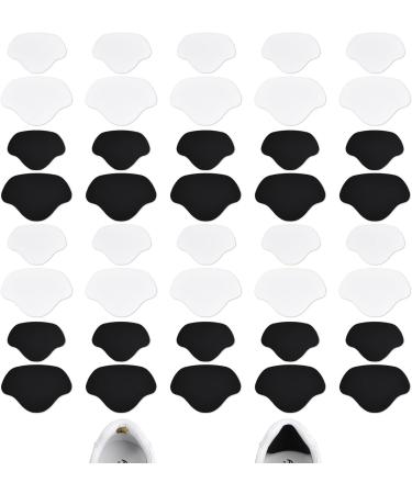 Flintronic 20 Pairs Sneaker Repair Patch | Shoe Heel Protector | Leather Heel Pad | Black & White - Buy Online on GoSupps.com