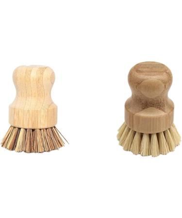 K chenkreativit t Reinigungsb rste mit Bambusgriff Topfdeckelreiniger Topfb rste Topfb rste Haushaltsk chenreinigungswerkzeug Brush(B) - Buy Online on GoSupps.com