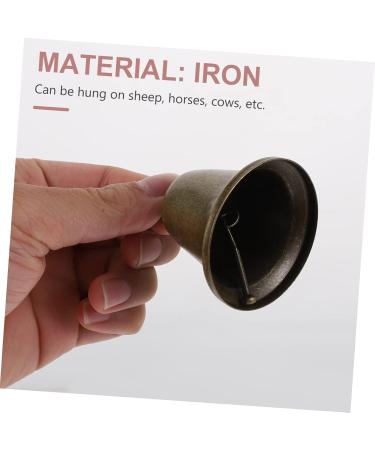 PopetPop 10-Pack Small Cow Bells - Anti-Theft Christmas Decorations for Pets Cattle & Sheep | Loud Iron Bell Accessories - Buy Online on GoSupps.com