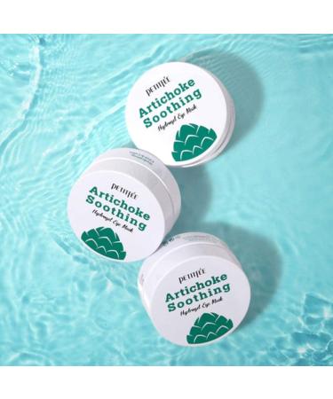 Petitfee Artichoke Soothing Hydrogel Eye Mask - 30 Pairs (84g) | Revitalize & Refresh Eyes - Buy Online on GoSupps.com